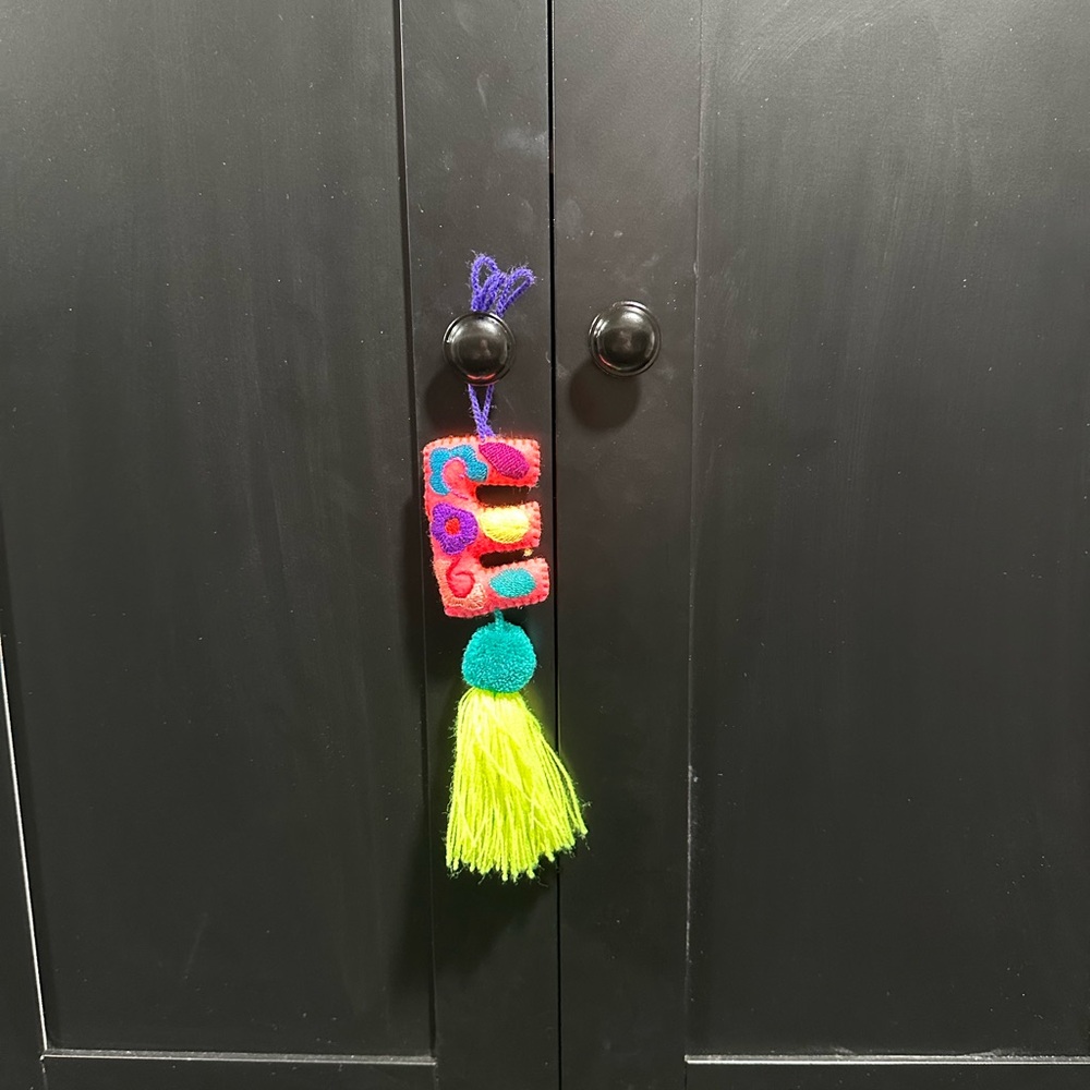 Colorful Handmade Tassel Keychain